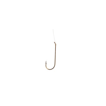 EAGLE CLAW SNELLED HOOK WIRE BRONZE HOOK SZ 2 12 TO BOX
