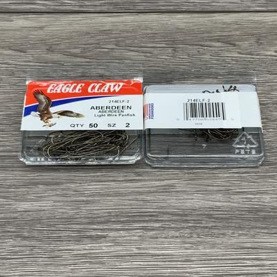 EAGLE CLAW BRONZE 50/BOX XLT WIRE HOOK ABERDEEN,10/CTN
