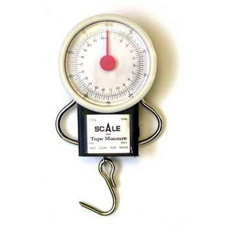 04070-003 EAGLE CLAW 50 LB DIAL SCALE WITH TAPE MEASURE 12/CTN 50PS