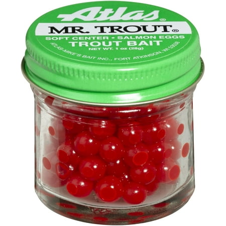 MIKES MR.TROUT RED SALMON "SUGAR" EGG 1.5 OZ.