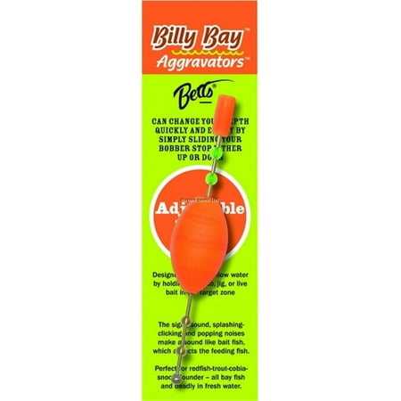 BETTS BILLY BOY 2 1/2" AGGRAVATORS ADJUSTABLE DEPTH ORANGE