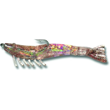 BETTS BILLY BAY HALO SHRIMP 1/4 OZ CLEAR RED SPARKLE 12/PK