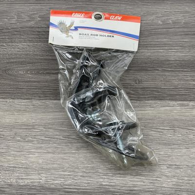 04100-001 EAGLE CLAW BOAT ROD HOLDER 1-3/4" CLAMP 12/CTN BRH