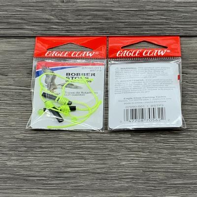 EAGLE CLAW 07090-001 EAGLE CLAW BOBBER STOP KNOTS -STRING WITH BEAD, 12/CTN