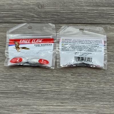 EAGLE CLAW 02050-006 PKG EGG LEAD 1 OZ 12 BAGS TO BOX