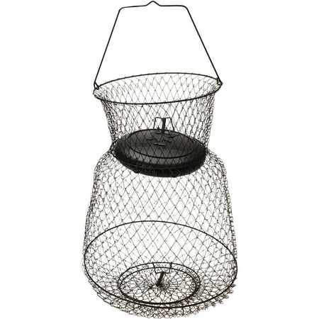 11052-002 EAGLE CLAW FLOATING WIRE FISH BASKET 13"X 18" 12/CTN F2D