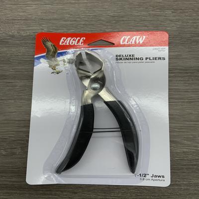 EAGLE CLAW 03020-007 DELUXE FISH SKINNING PLIERS 1-1/2" JAWS FSP
