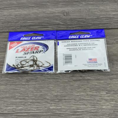 EAGLE CLAW KAHLE LAZER HOOK BRONZE SZ 1