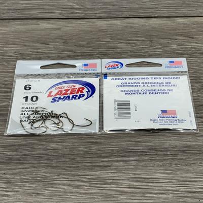 EAGLE CLAW KAHLE LAZER HOOK BRONZE SZ 6