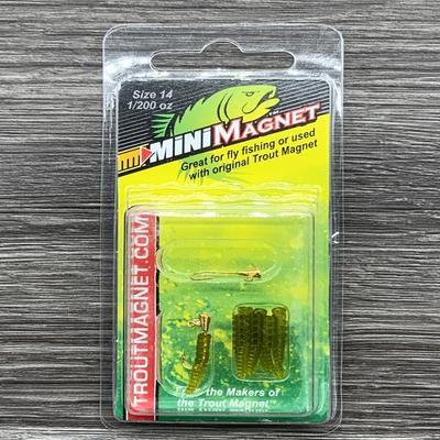LELAND MINI MAGNET OLIVE 10PC 2 JIGHEADS, 8 BODIES 12007