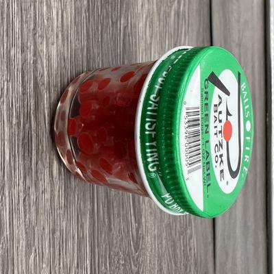 PAUTZKE GREEN LABEL SALMON EGGS GRN CAP FLOUR RED 36/CASE BALLS O' FIRE