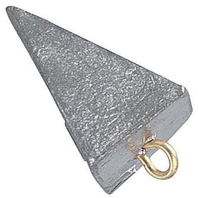 BULK PYRAMID LEAD SINKER 5LBS PER POLY BAG, APPROX 10 PCS PER POLY BAG, 8 OZ SIZE