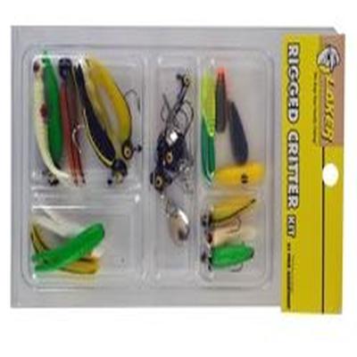 EAGLE CLAW LAKER RIGGED KRITTER KIT 23 PC. ASST
3/PACK