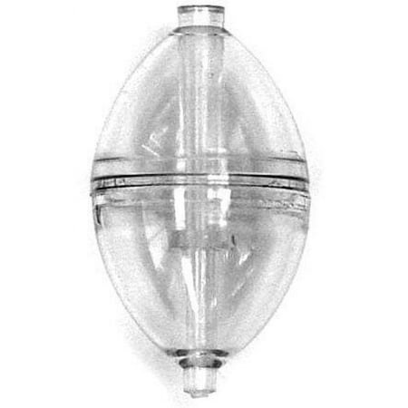 EAGLE CLAW 07010-006 2-1/2" SPIN FLOAT CLEAR, WATER WEIGHTED 2/BAG 12/CTN SF212