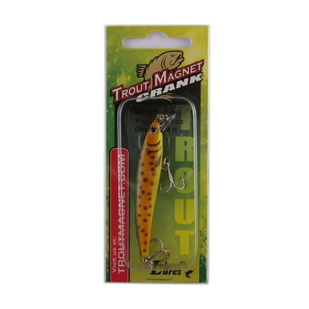 LELAND 87318 TROUT MAGNET CRANK BAIT 2.5" BROWN TROUT TMC2.5-BT