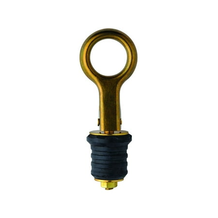 EAGLE CLAW SNAP HANDLE DRAIN PLUG BRASS