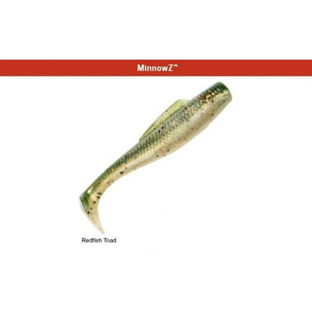Z MAN MINNOWZ 3" REDFISH TOAD 6 PK
