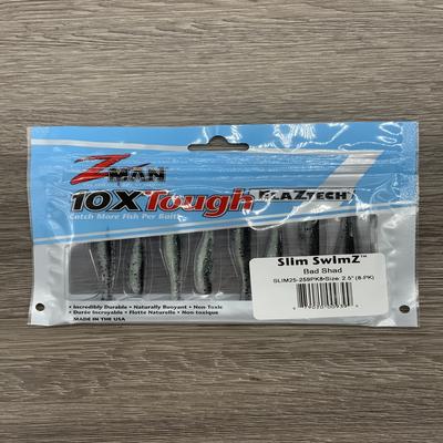 Z MAN SLIM SWIMZ 2.5" BAD SHAD 8 PK