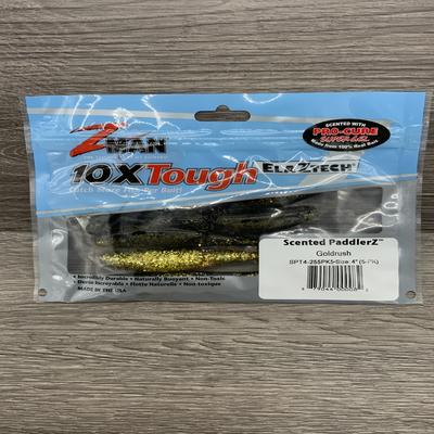 Z MAN SCENTED PADDLER 4" GOLDRUSH 5 PK