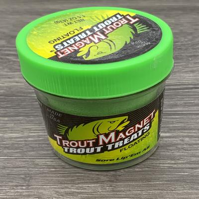 TROUT MAGNET TROUT TREATS CHARTRUESE