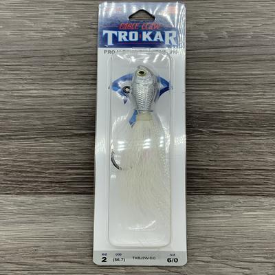 EAGLE CLAW TROKAR BUCKTAIL 2OZ WHITE