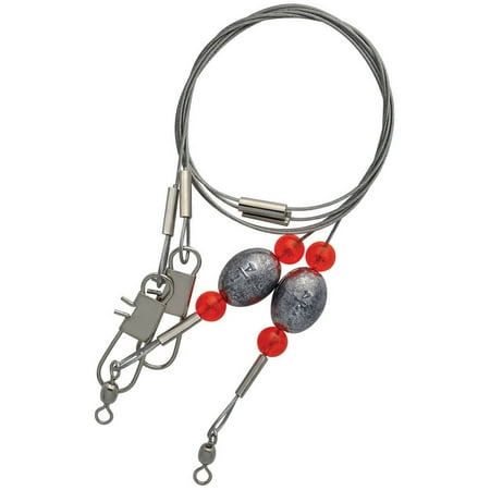 EAGLE CLAW LAZER READY RIG 18' W/ 3/4 OZ EGG SINK