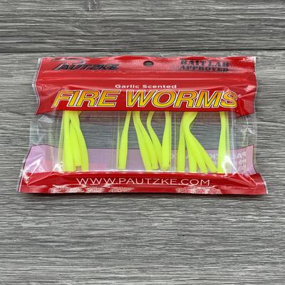 PAUTZKE TROUT FIRE WORM CHART 15 COUNT