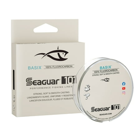 SEAGUAR 101 BASIX 100% FLUOROCARBON 200 YDS 10LB TEST