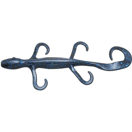 Z MAN LIZARDZ 6" BLK/BLUE 6 PACK