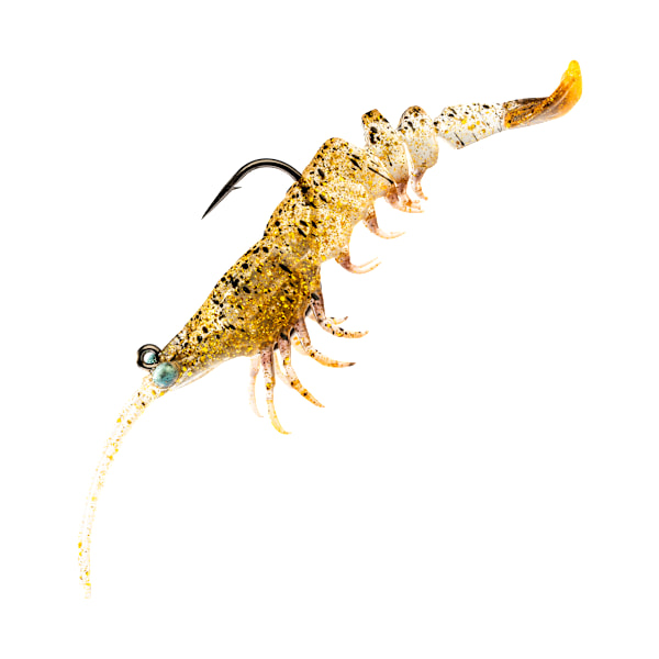 Z MAN PRAWNSTARS 3.5" GOLDEN BOY SHRIMP 2PK