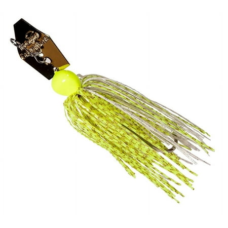 Z MAN CHATTERBAIT ELITE EVO 3/8 OZ CHARTREUSE/WHITE